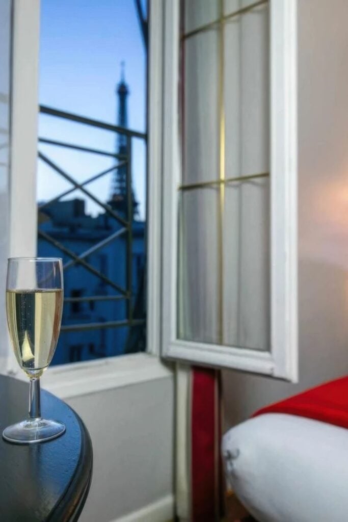 Hotel Eiffel Rive Gauche in Paris with Eiffel Tower Views