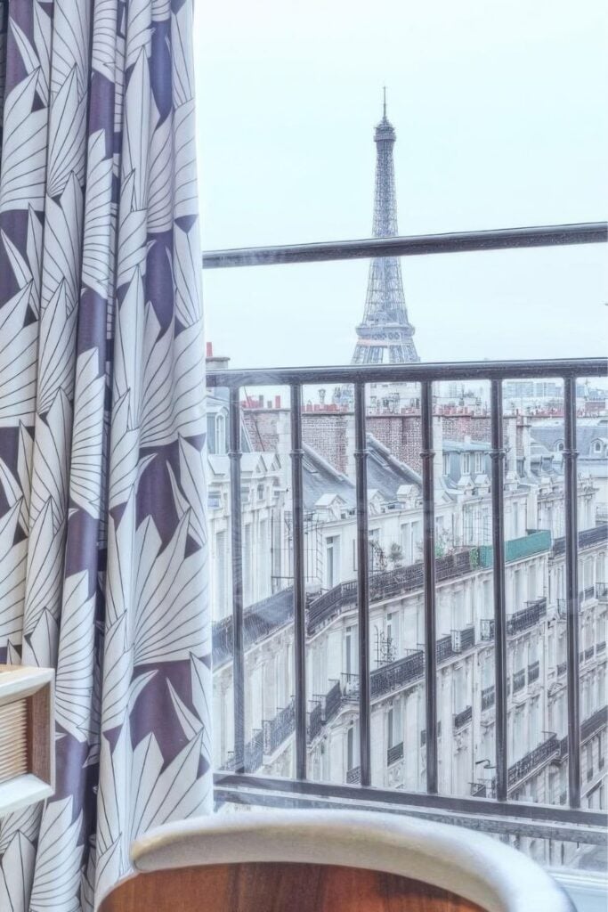 Hotel Grand Powers Paris with Eiffel Tower View
