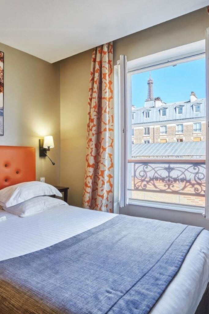 Hotel Le Relais Saint Charles with Eiffel Tower View in Paris
