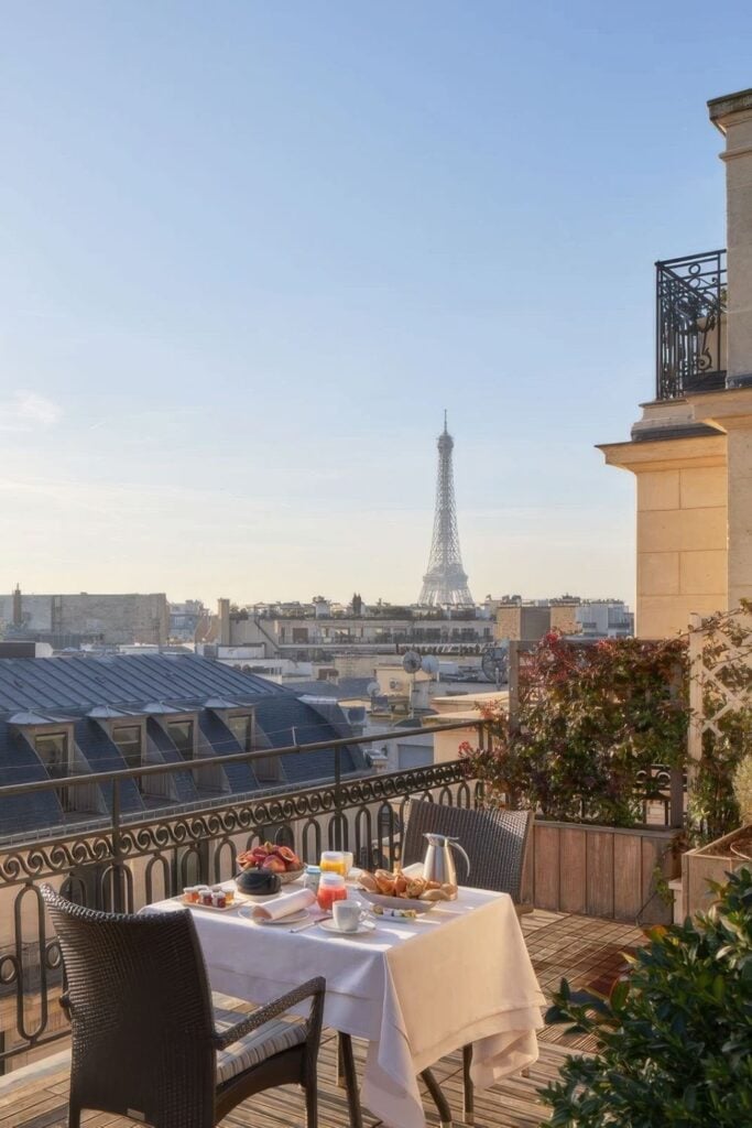 Hotel Raphael Paris with Eiffel Tower Views