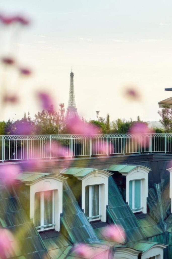 Le Meurice, Paris Eiffel Tower Hotel View