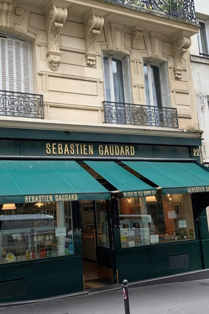 Sébastien Gaudard pâtisserie in Paris