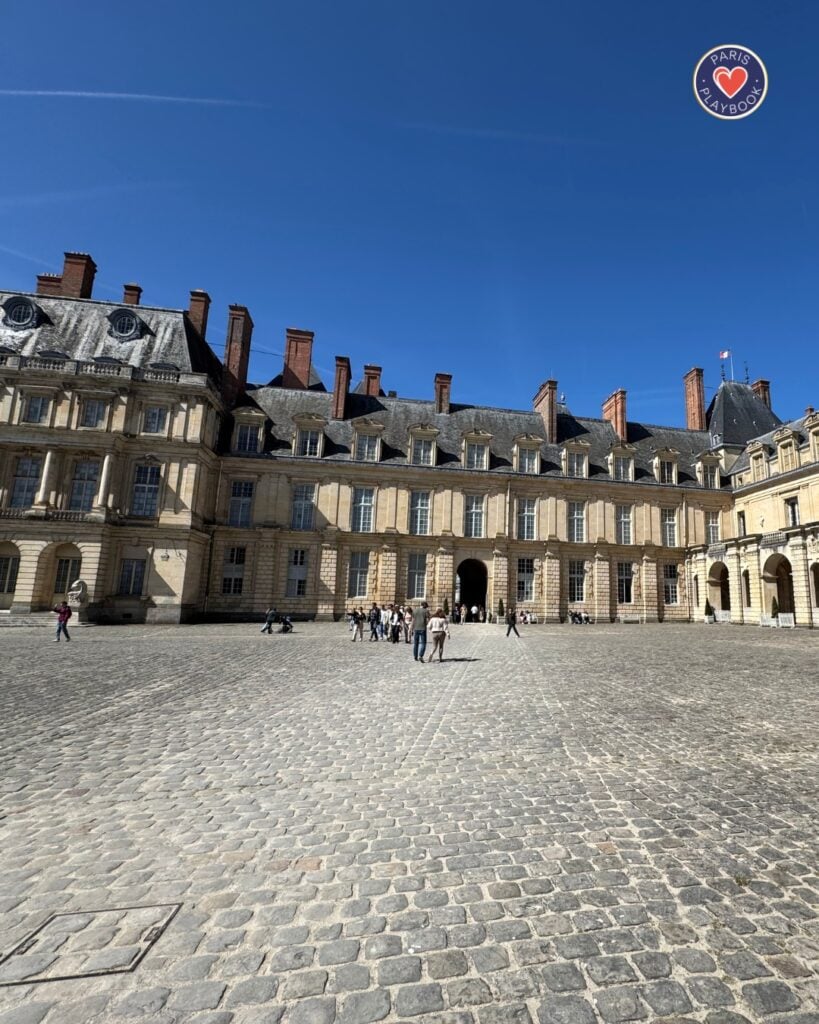 The Courtyard at Château de Fontainebleau