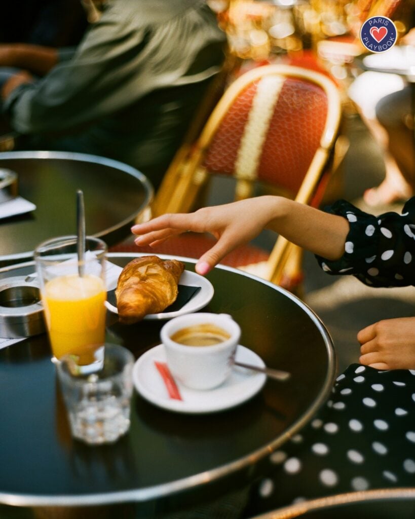 Classic Parisian Café