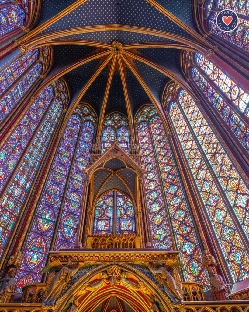 Sainte-Chapelle stained glass windows