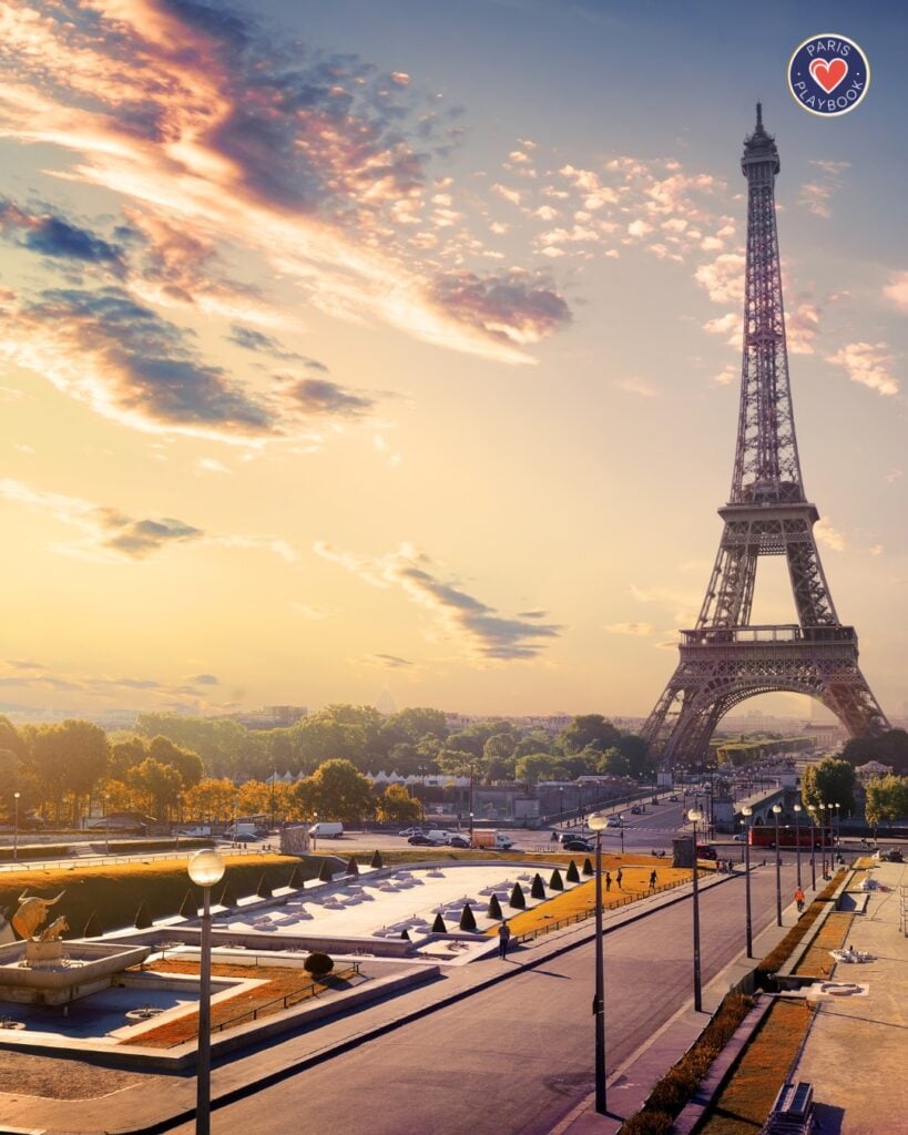 Romantic Sunrise at Trocadéro