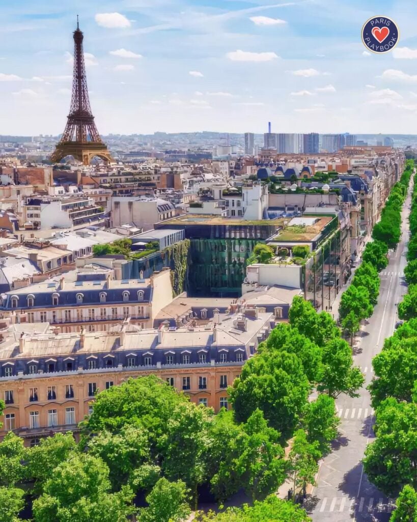 Hotel with an Eiffel Tower View