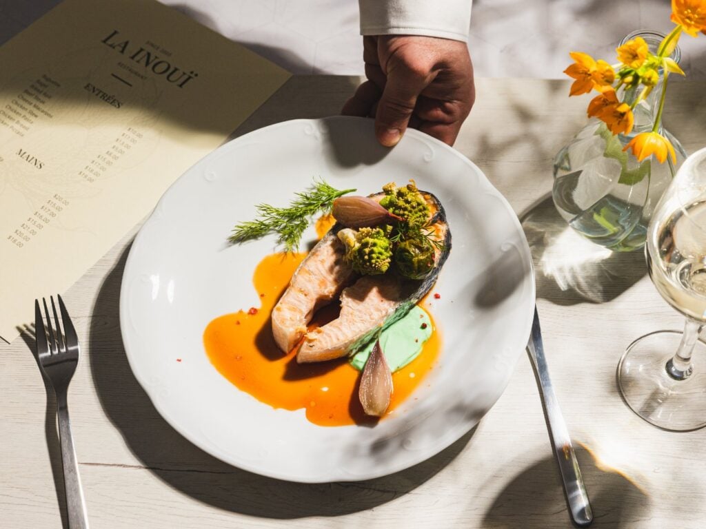 Seasonal plates in Paris