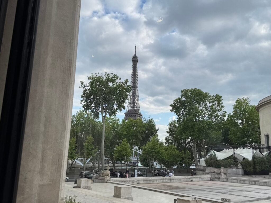 James and Elena in Paris for Paris Playbook