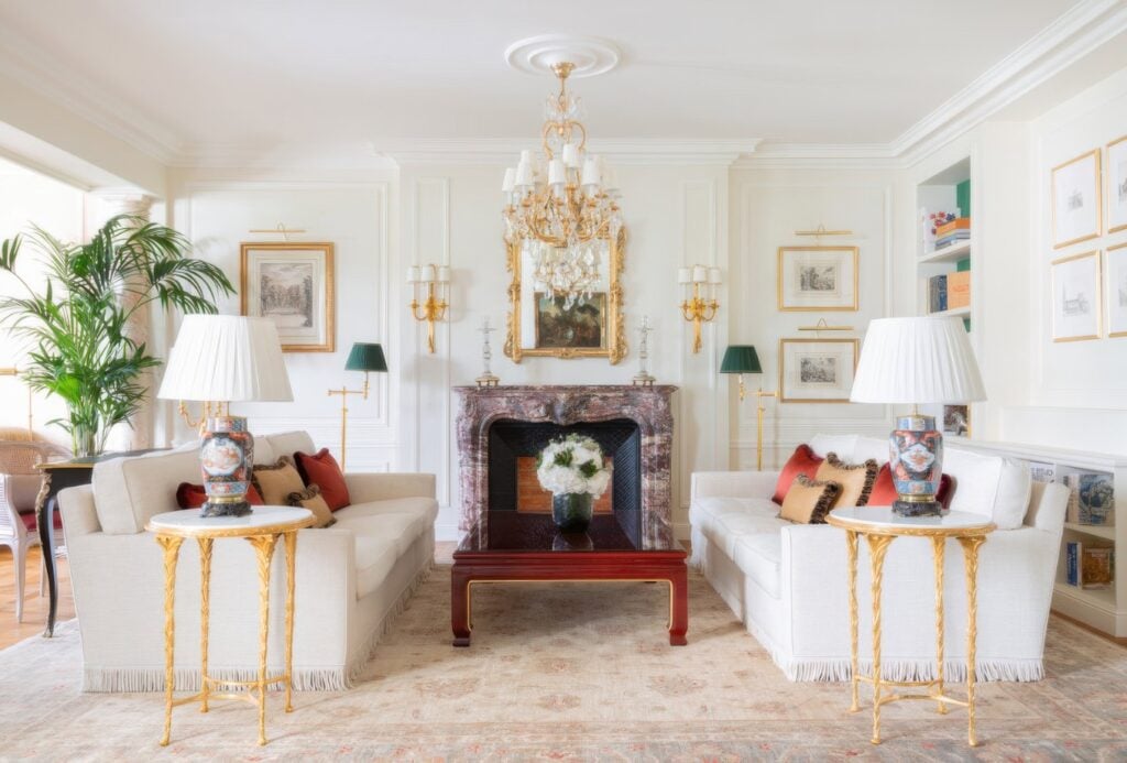 Le Bristol’s Suite Impériale Living Room