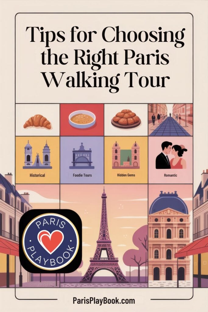 Tips for choosing the right walking tour in Paris
