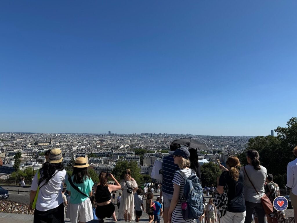 Views from Montmartre in Paris