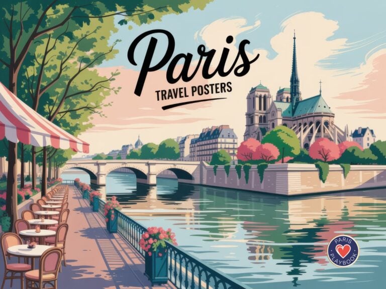 Paris Travel Posters
