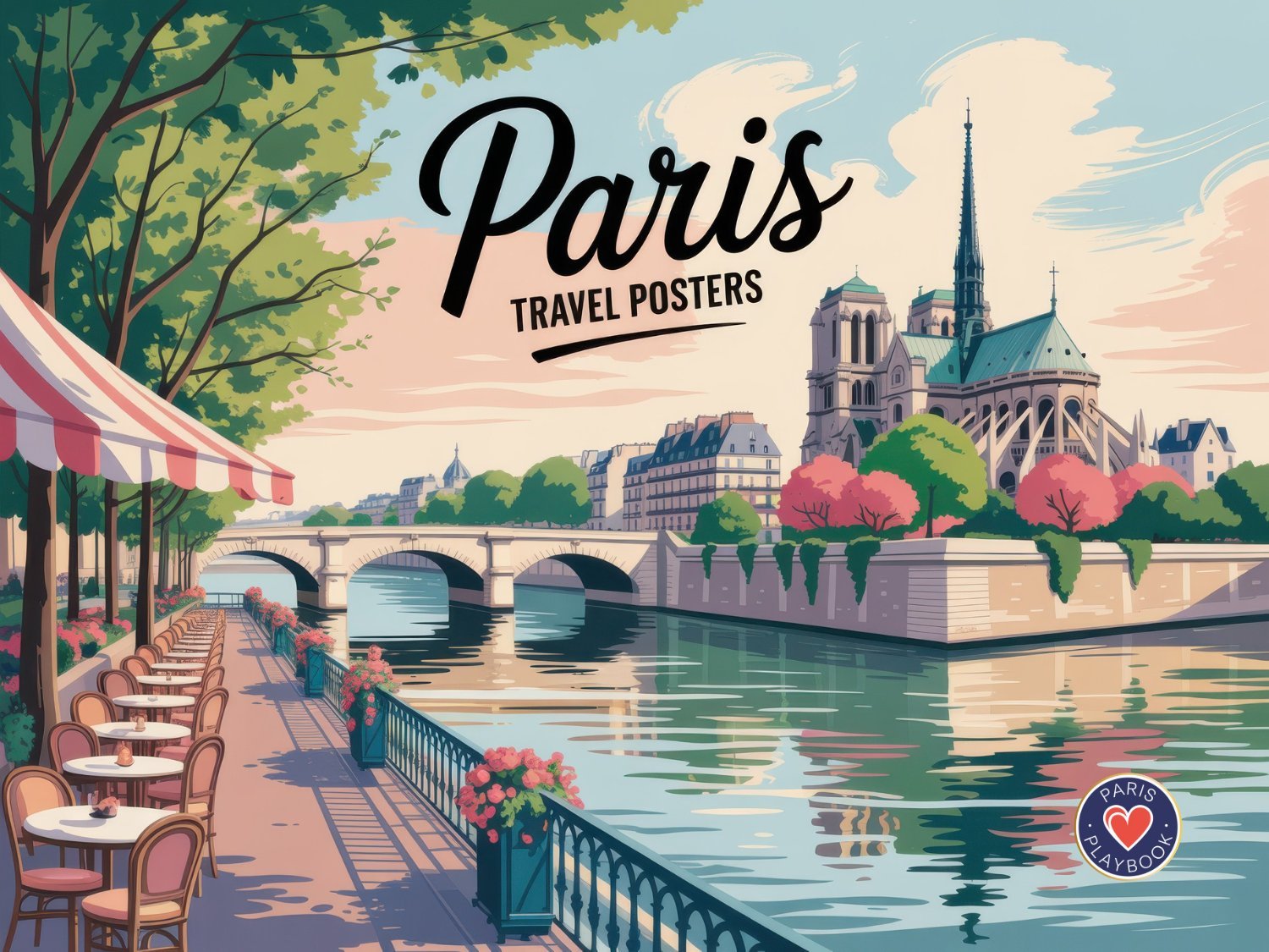 Paris Travel Posters