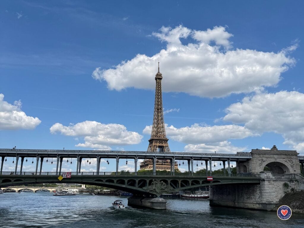Eiffel Tower View onboard a Seine River Cruise