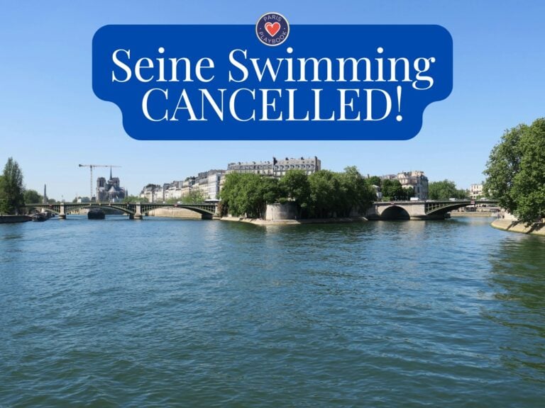 Seine Swimming Cancelled