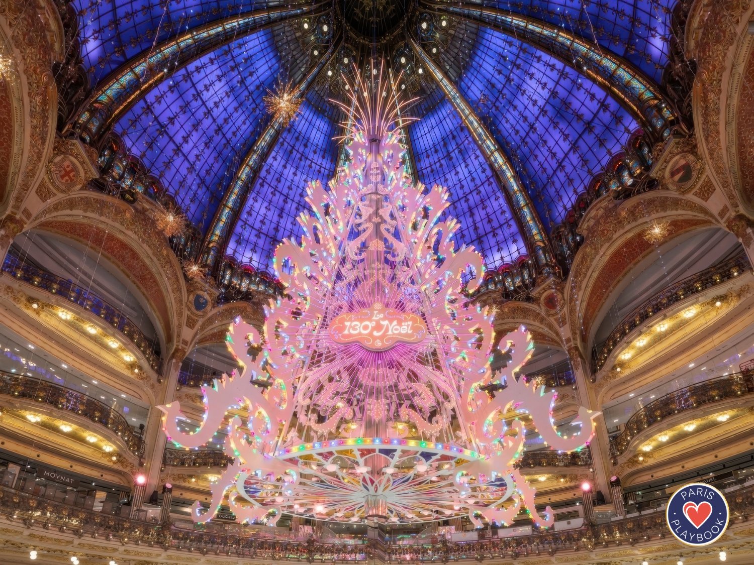 galeries lafayette christmas tree