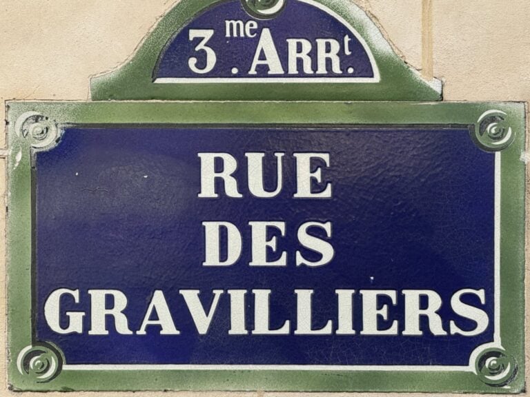 Rue des Gravilliers