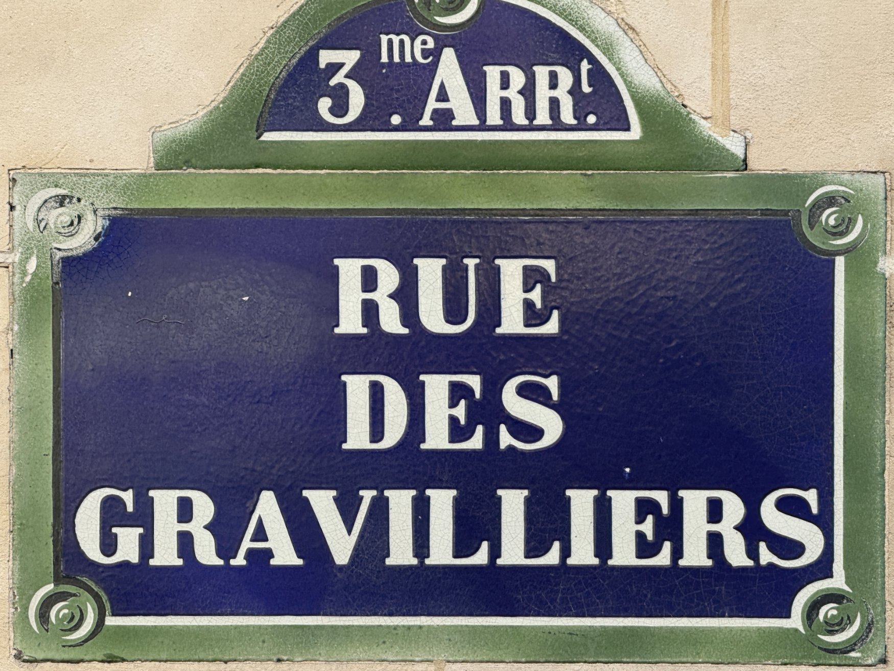 Rue des Gravilliers
